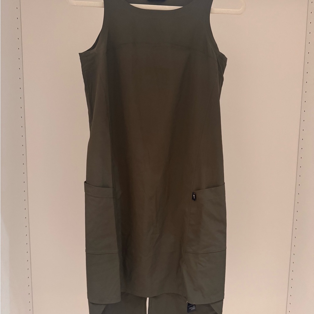 The North Face Olive Green Midi Dress
